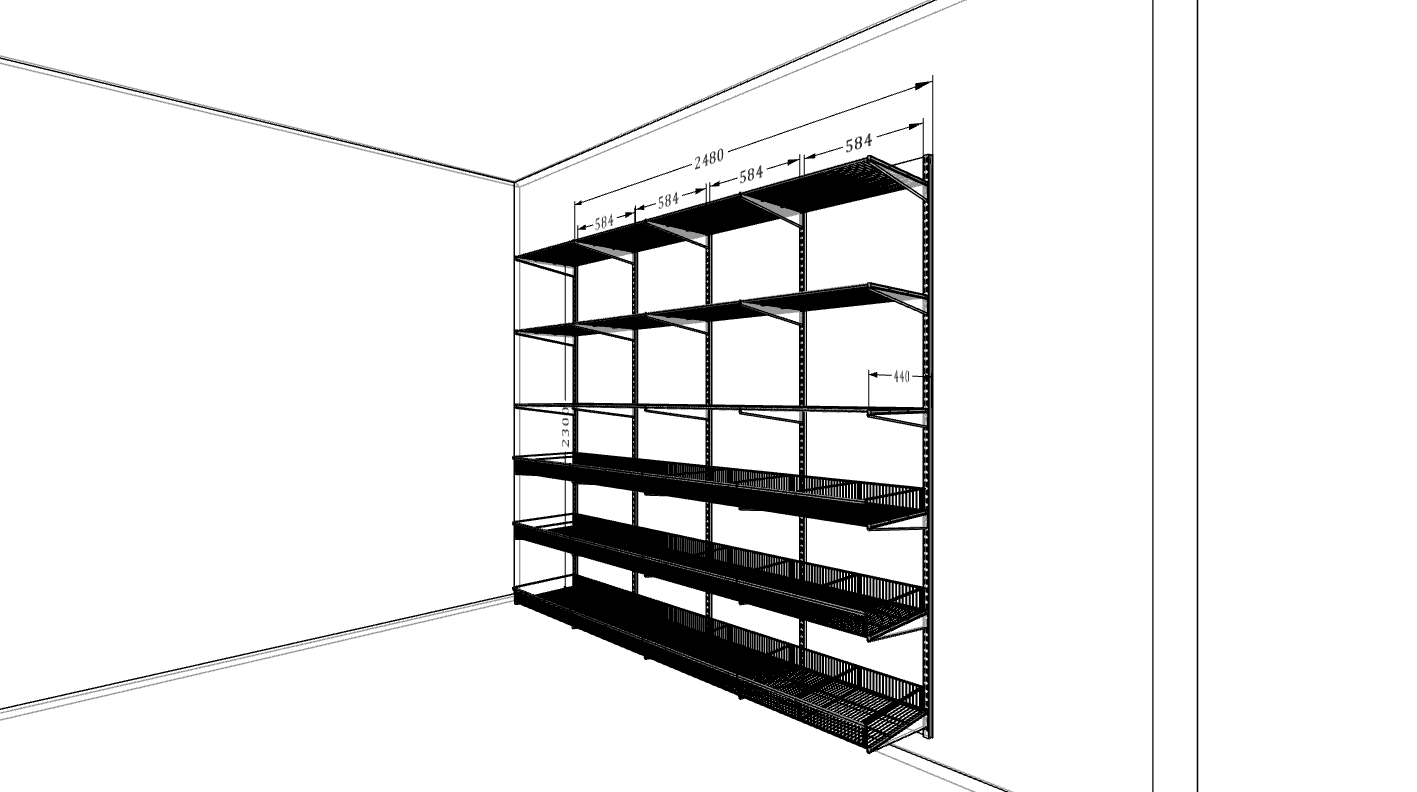 Система хранения для проходной комнаты — компактное решение