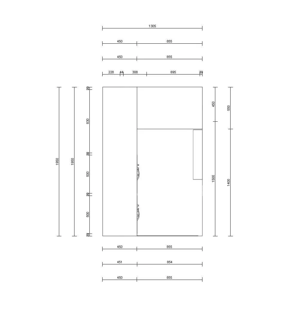 Гардеробная система Stilos с открытой архитектурой