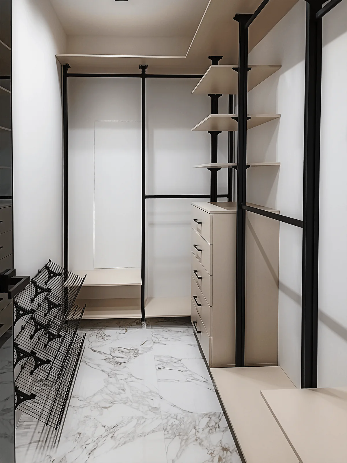 Гардеробная система Stilos для прихожей