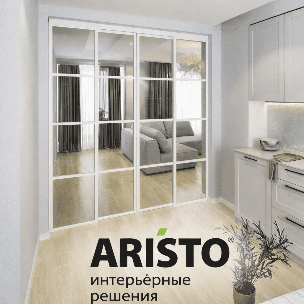 Раздвижные двери и перегородки ARISTO