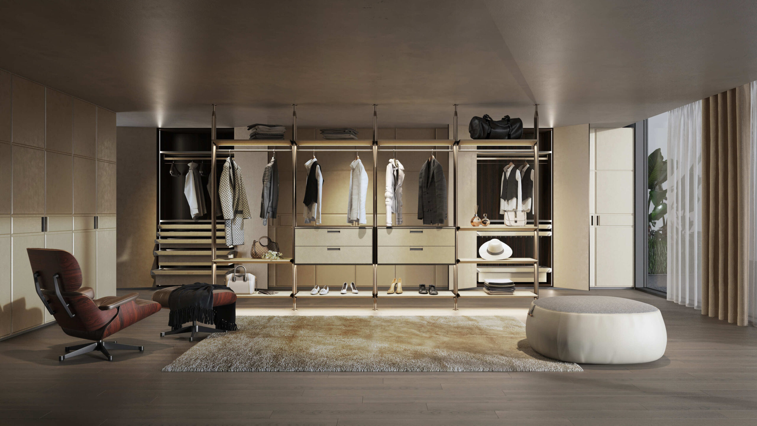 Гардеробные системы для квартиры