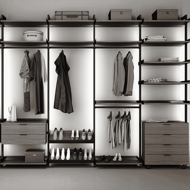 Гардеробные системы STILOS (Италия)