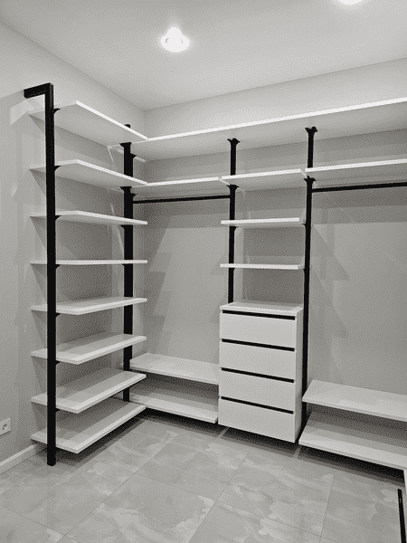 Модульная гардеробная система на заказ