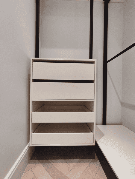 Компактный комод для гардеробной системы