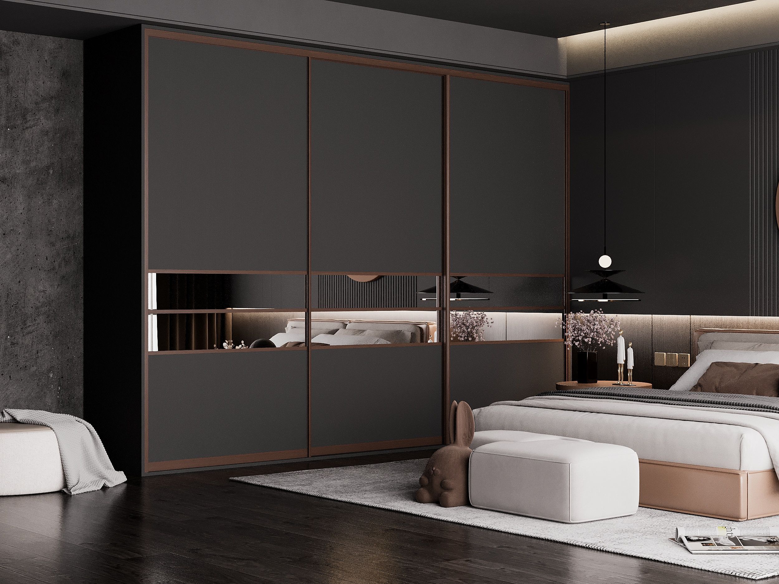 Шкаф-купе как часть интерьера