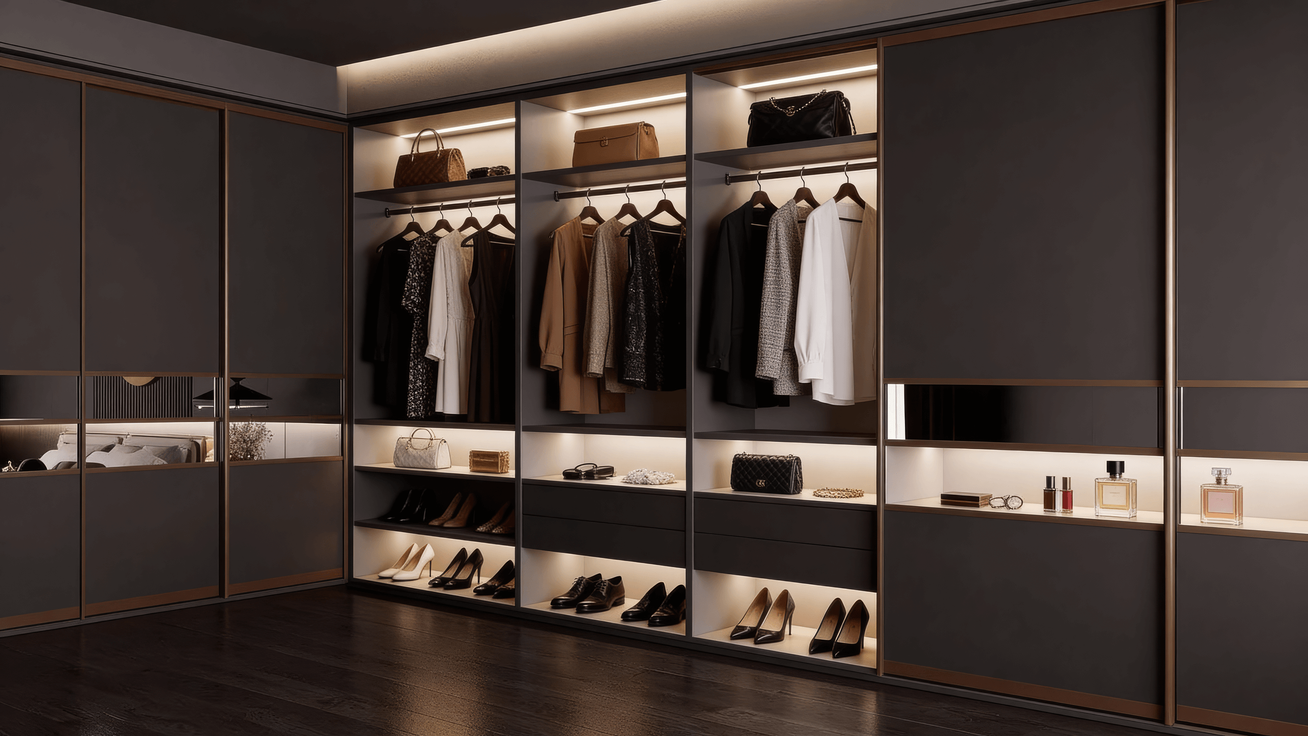 Шкафы и шкафы-купе