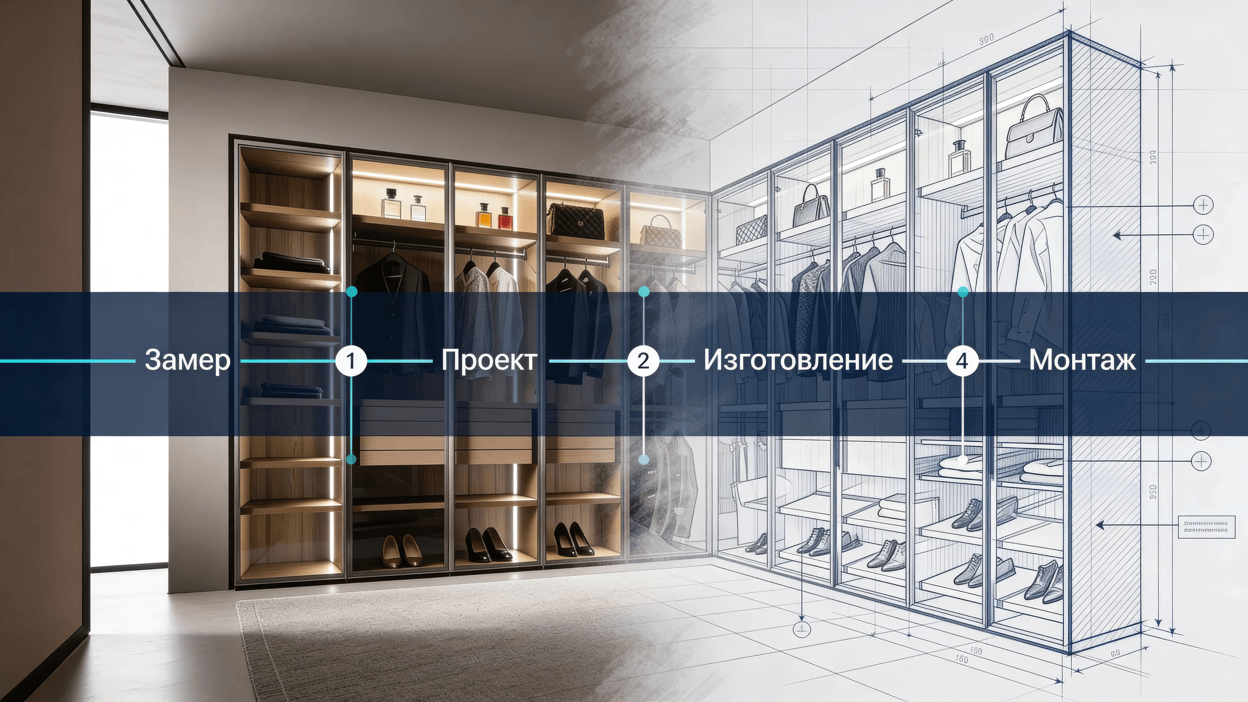 Спокойная консультация по гардеробным системам без продажи и давления