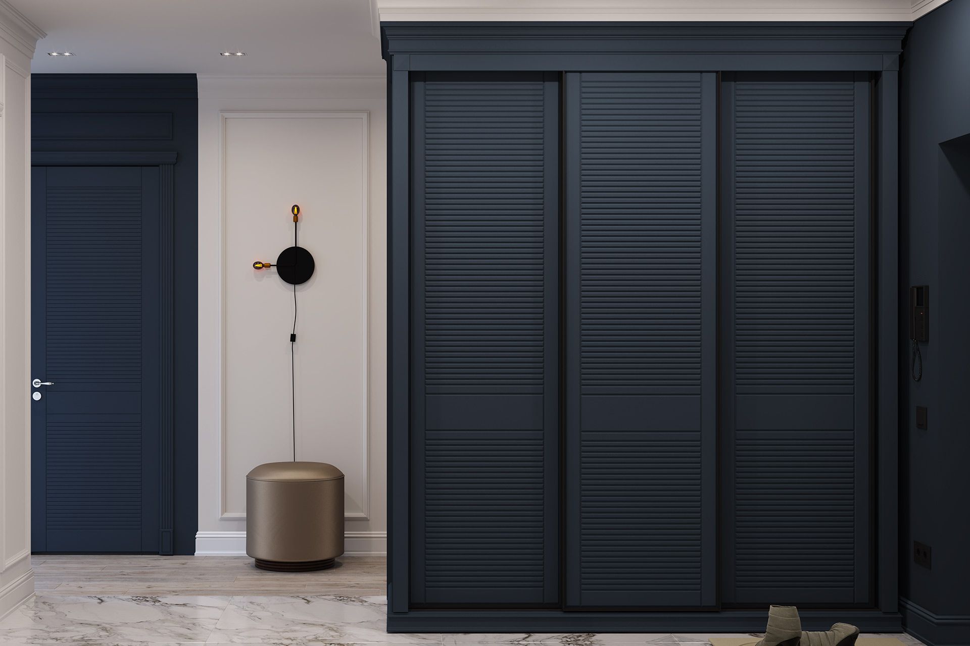 Шкаф-купе в прихожую на заказ