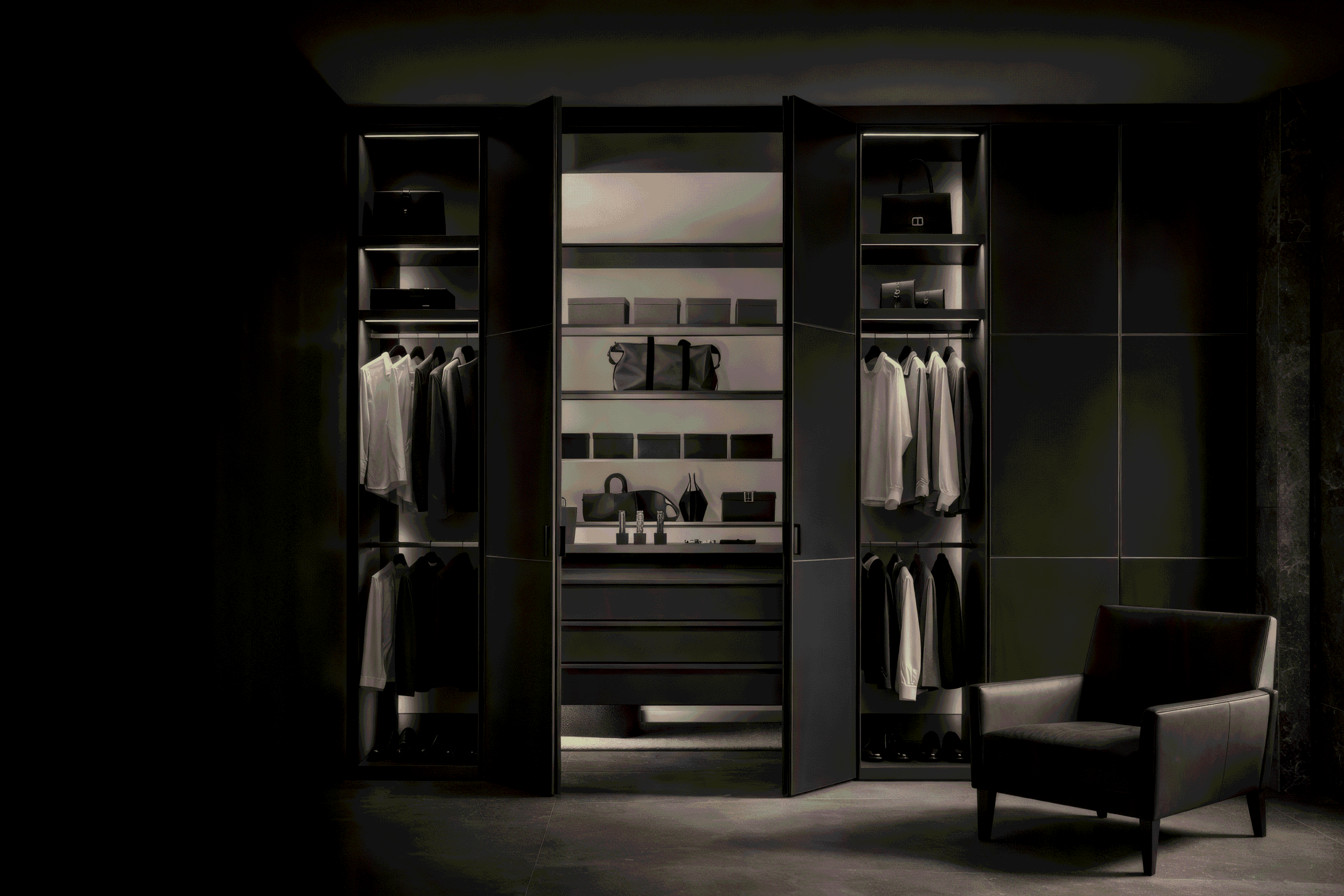 Стоимость гардеробной системы под задачи, а не метры