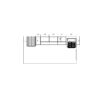 Гардеробная система для кладовой из ЛДСП Egger Кашемир серый с механизмами TIP-ON — ракурс 8