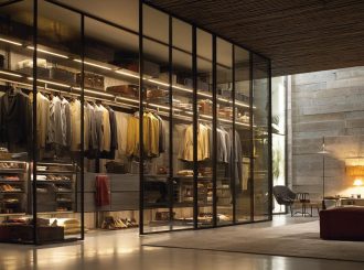 Открытые гардеробные системы