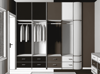 Гармония цвета гардеробной: секреты выбора мебели для стильного интерьера