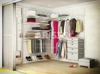 Сетчатые гардеробные, гардеробные системы