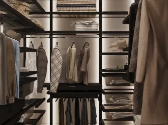 Сетчатые гардеробные системы готовые решения с размерами