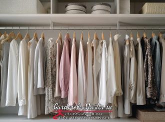 Гардеробная комната глубиной 1.2 м: хватит ли места для любимых платьев, или вы снова всё сложите в комод?