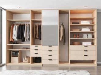 Органичность в минимализме: гардеробная система