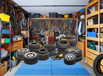Максимальный порядок в гараже: эффективные стеллажи для инструментов и вещей