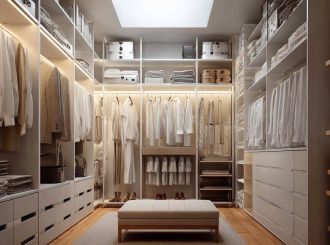 Открытая гардеробная комната: почему современные интерьеры больше не прячут порядок за фасадом?
