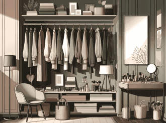 Интерьер гардеробной: вдохновляющие оттенки, которые превратят вашу комнату в оазис стиля