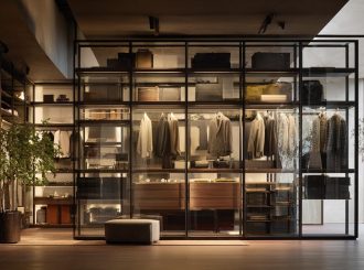 Открытая гардеробная система