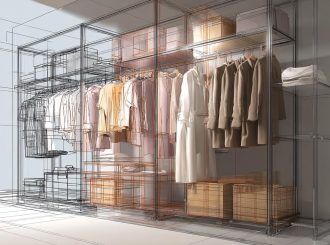 3D-дизайн гардеробной