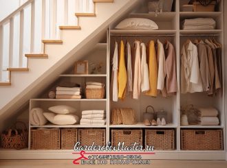 Вы всё ещё переживаете, что под лестницей будет только склад хлама? Гардеробная комната на заказ — зрелый компромисс между красотой и функциональностью