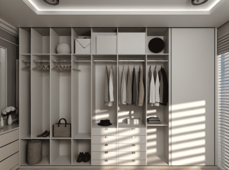 Стильная гардеробная Современный стиль в гардеробной: идеи для создания стильного и функционального пространства