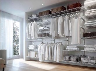 Вы по-прежнему складываете вещи в шкаф, когда существует сетчатая гардеробная?