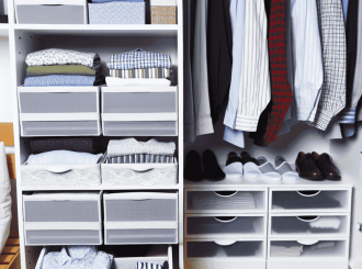 Организация пространства: эффективное хранение нижнего белья в ящиках гардеробной