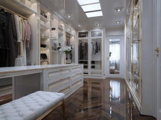 Гардеробные комнаты на заказ в Москве