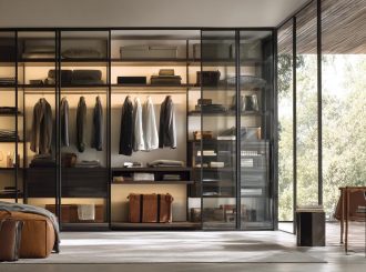 Открытые гардеробные системы