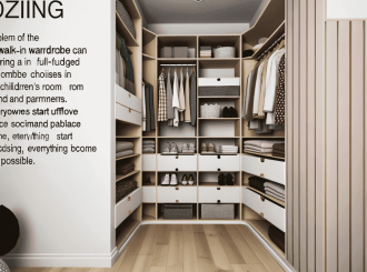 Маленькая гардеробная: эффективное зонирование и оптимальное использование пространства