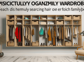 Организуйте идеальную гардеробную для всей семьи: индивидуальные полки и крючки для каждого! Оптимальное использование пространства в вашей квартире