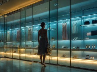 Открытая гардеробная система как часть архитектуры вашего дома