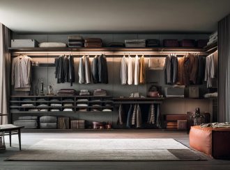 открытые гардеробные системы