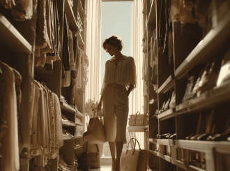 Гардеробная - правильное хранение предметов одежды: шорты