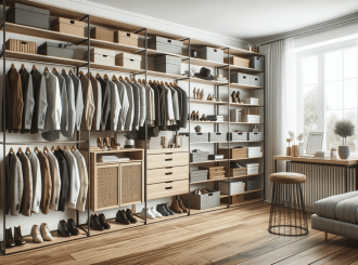 Изготовление гардеробных на заказ в Москве