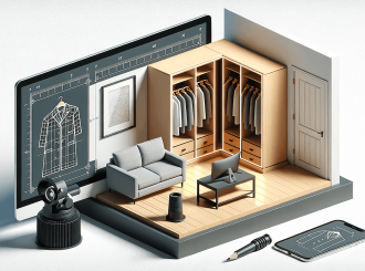 Заказать гардеробную с дверьми в Москве