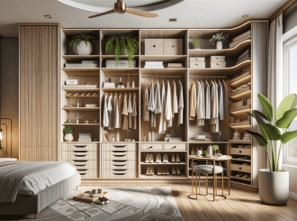 Идеальные гардеробные на заказ