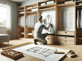 Гардеробная на заказ по размерам