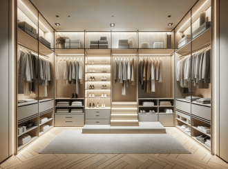 дизайн проект гардеробной