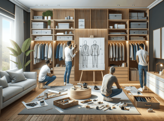 Заказать гардеробный шкаф