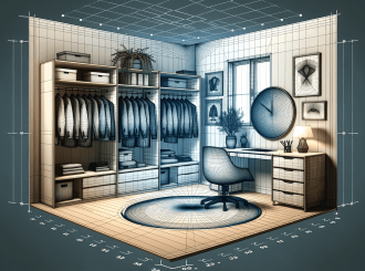 Оборудовать гардеробную