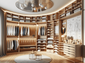 оборудовать гардеробную