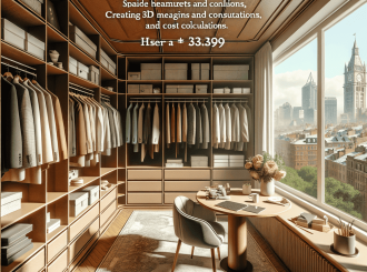 Компания GARDEROBEMASTER изготавливает гардеробные комнаты на заказ в Москве, городе с богатой историей и динамичным ритмом жизни, предлагая безграничные возможности для реализации самых смелых дизайнерских решений. Наши гардеробные помогли многим преодолеть трудности в организации пространства и достичь желаемого комфорта. Использование нашего продукта приносит пользу не только вам, но и вашим близким, экономя время и создавая уют. Мы предлагаем профессиональную поддержку: выезд мастера для замеров и консультаций, создание 3D-модели гардероба и расчет стоимости. Закажите гардеробную прямо сейчас и наслаждайтесь гармонией и порядком! НА КАРТИНКЕ НЕ ДОЛЖНО быть букв и символов.