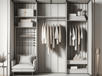 Гардеробные шкафы под заказ