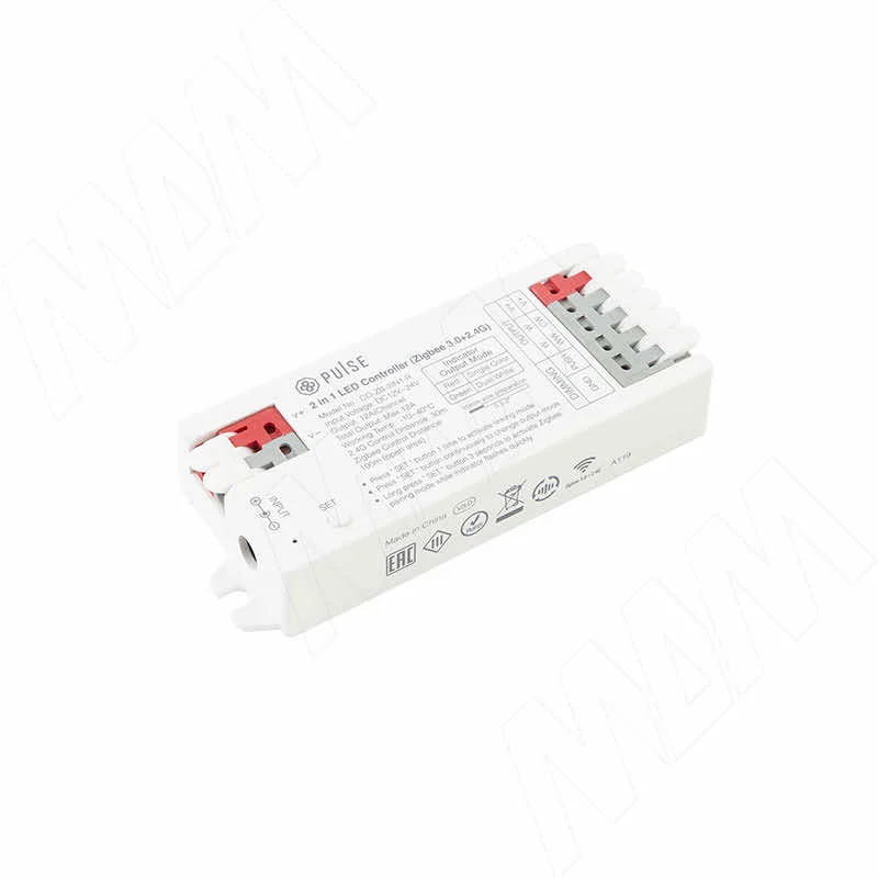 (МДМ) SMART, Контроллер для монохромных и CCT лент, 2.4 ГГц, Zigbee 3.0